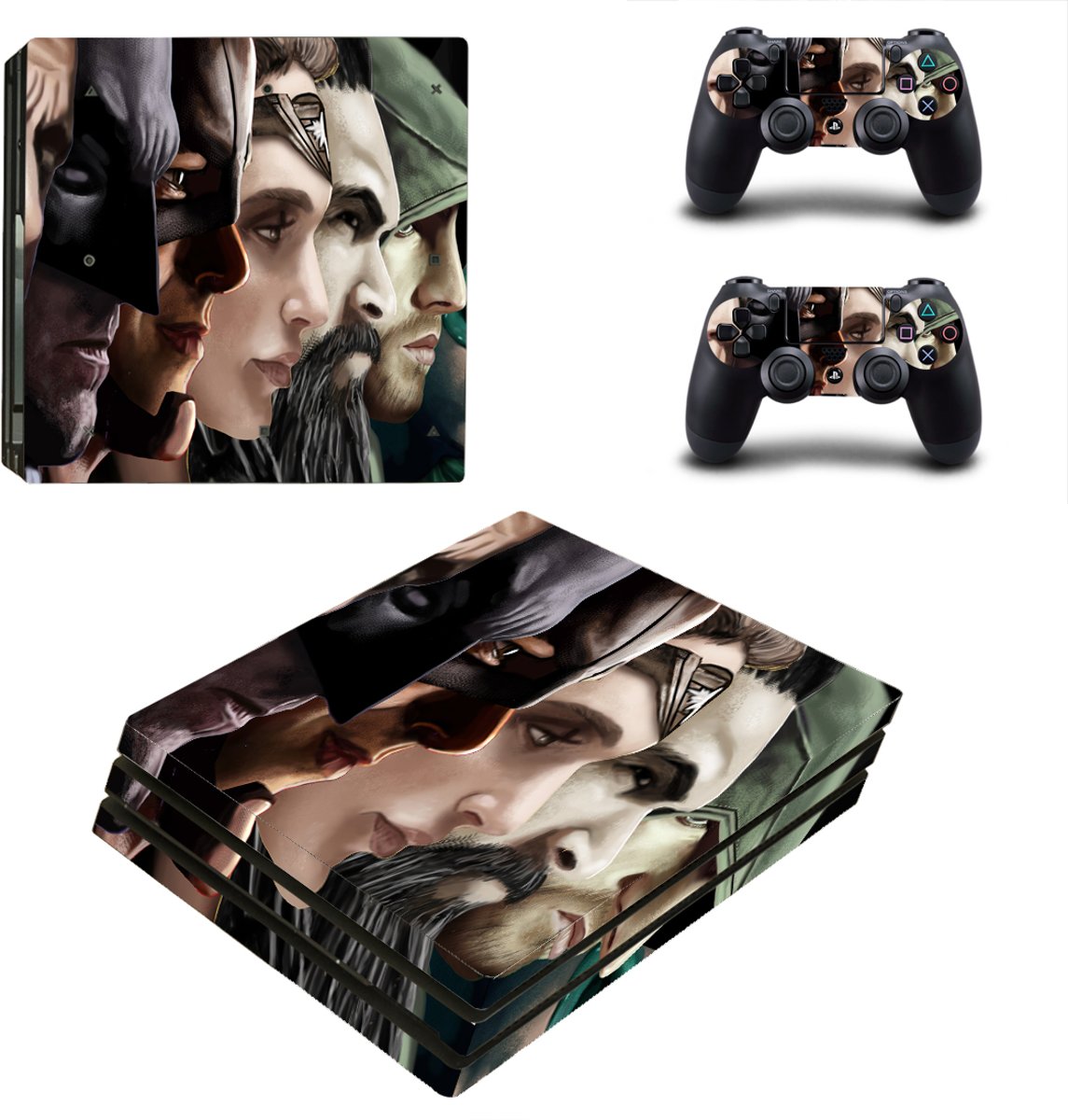 “Superheroes” PS4 Pro skin